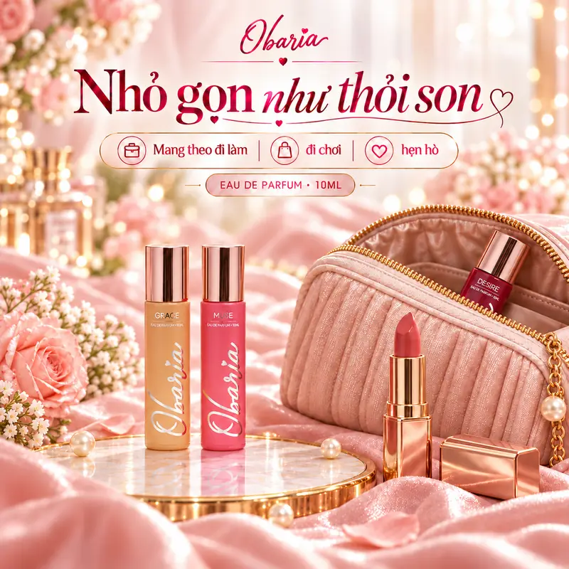 Obaria nhỏ gọn như thỏi son